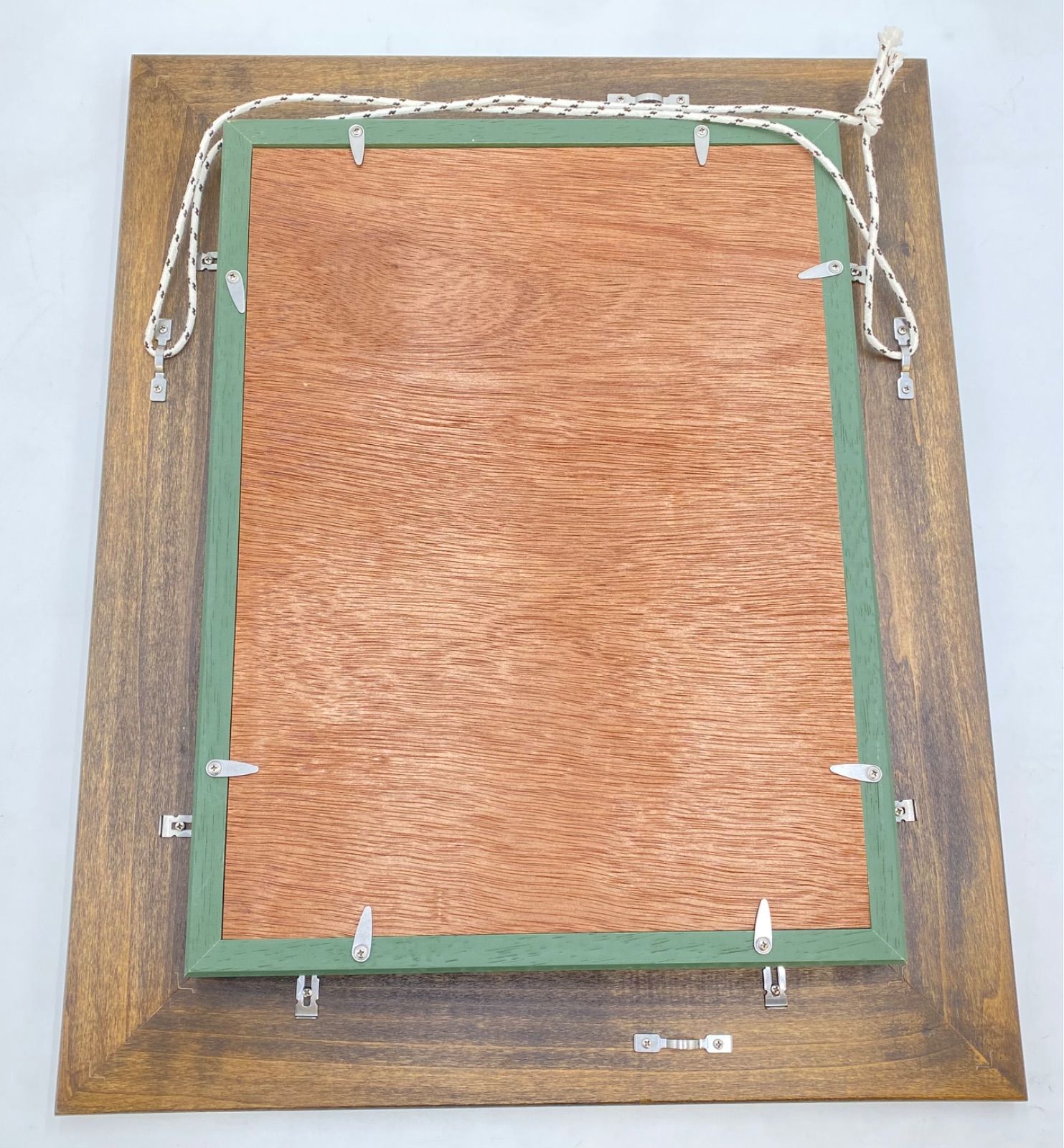 真作 渡辺禎雄 木版画 聖書版画 最後の晩餐 額装 1973年