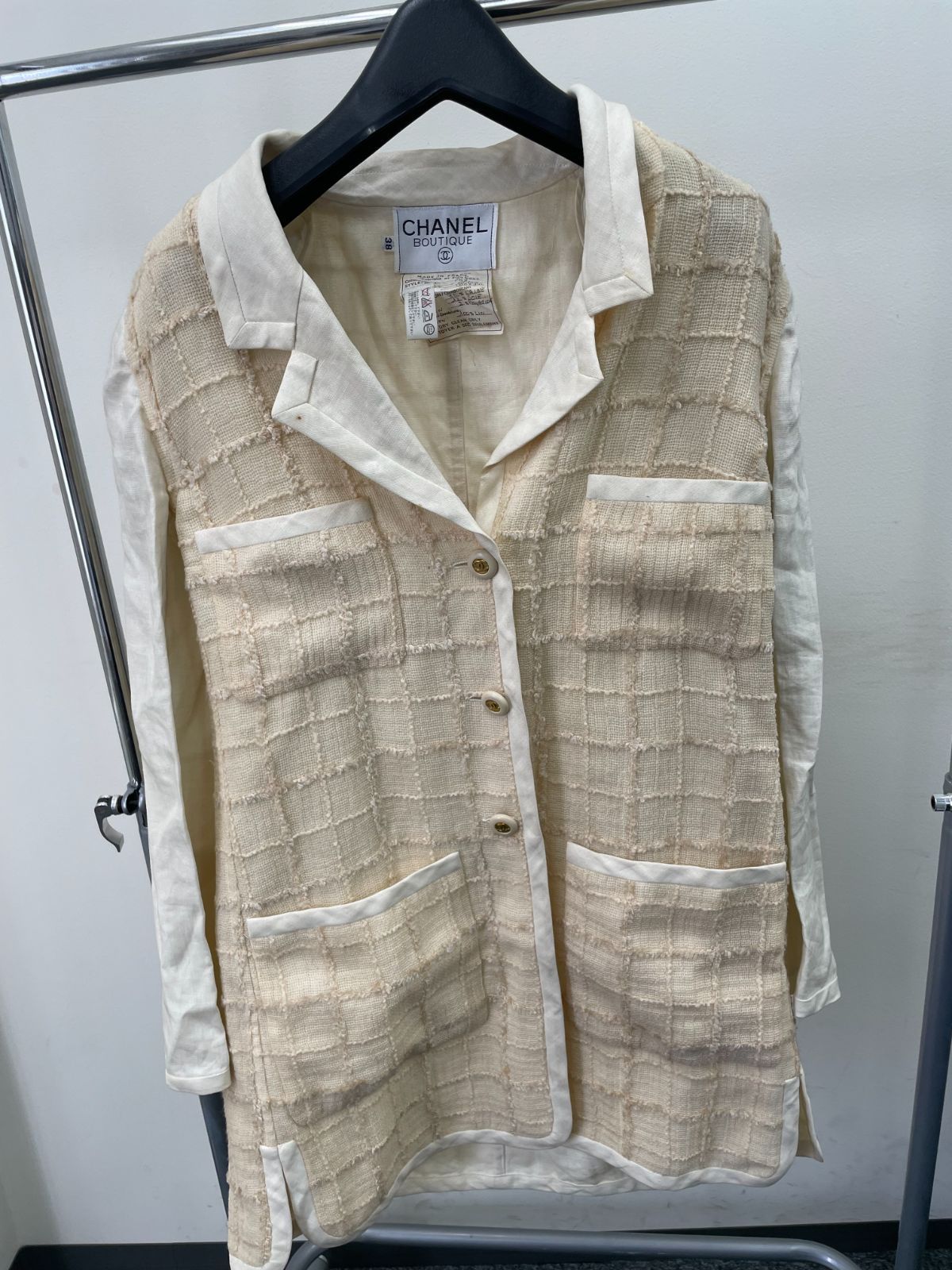 シャネル セットアップ ジャケット ワンピース D25063581