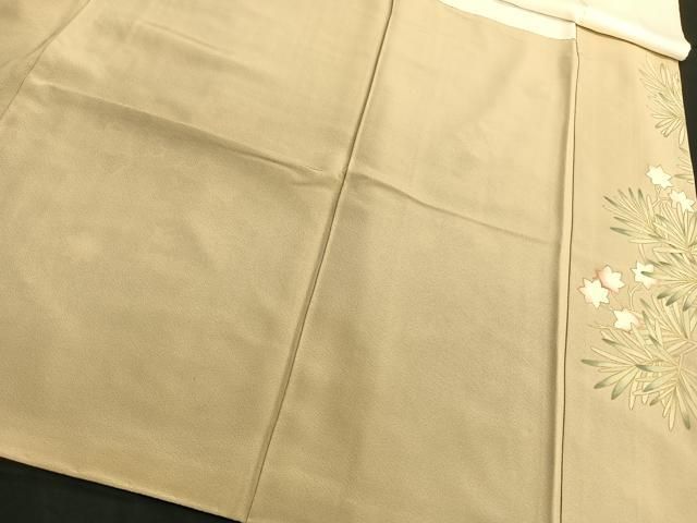 豪華色留袖 駒刺繍