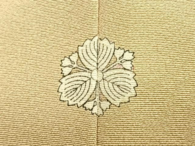 駒刺繍 花丸文