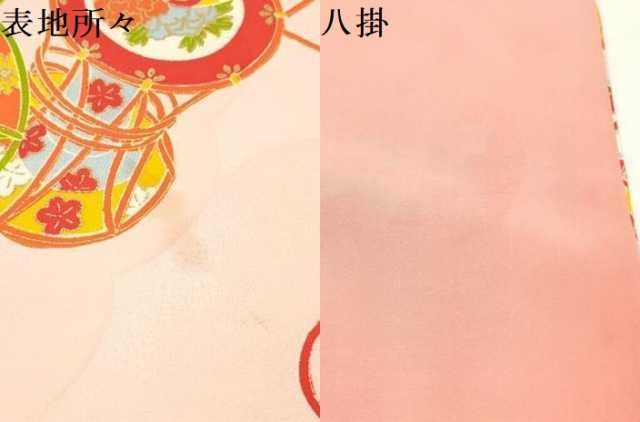 祝着 鼓飛鶴花蝶文