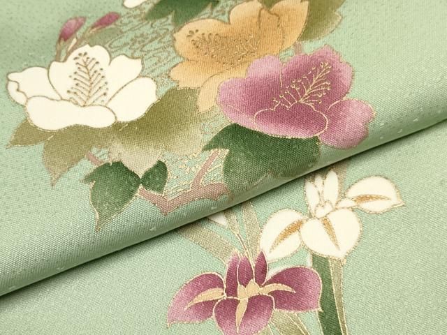  平和屋着物∵女の子 十三参り 子供 祝着 駒刺繍 花丸文 金彩 ma 着物 着物ドレス 着物 浴衣 和小物