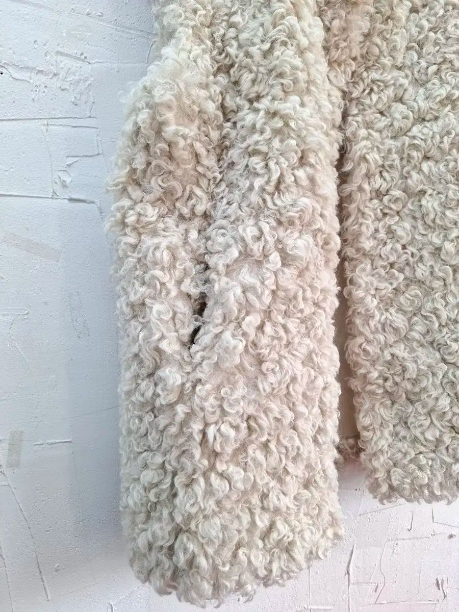 Bowie ボアベスト アイボリー