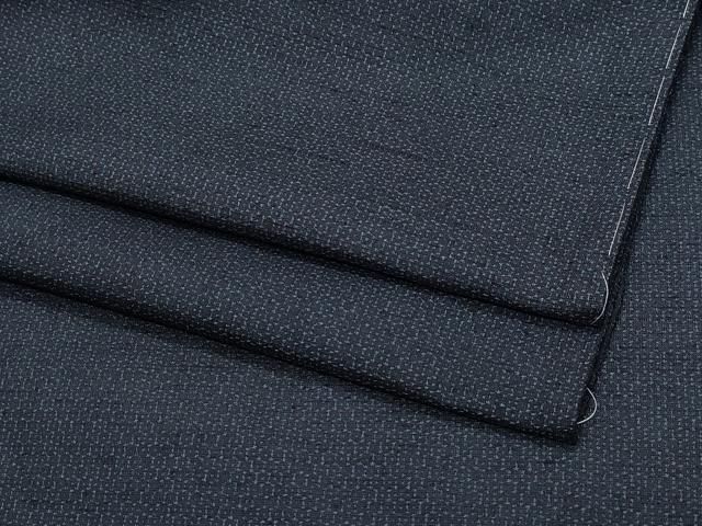 平和屋着物●男性 紬 100亀甲 総詰め 正絹 CAAZ1106vf