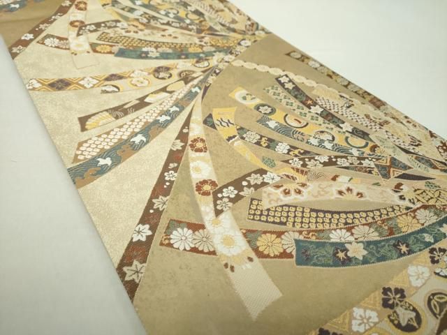 平和屋着物○服飾評論家 市田ひろみ 六通柄袋帯 唐織 八方美人で生きな