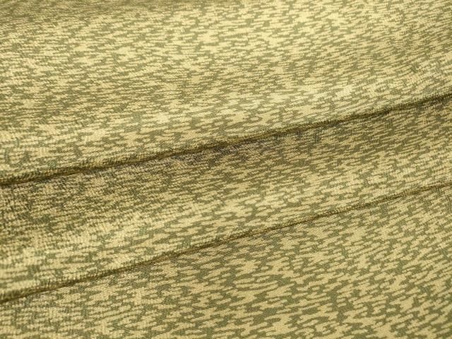 平和屋着物●上質な小紋 霞文 鬼しぼ縮緬 正絹 ♥ DAAX3774az