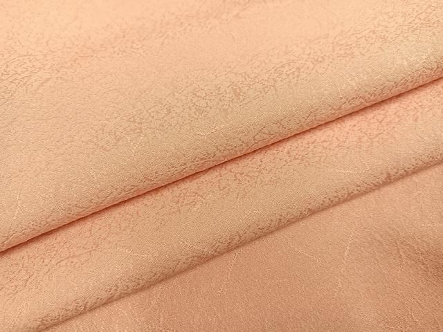 平和屋着物●上質な色無地 赤香色 正絹 ♥ AABC3677ph