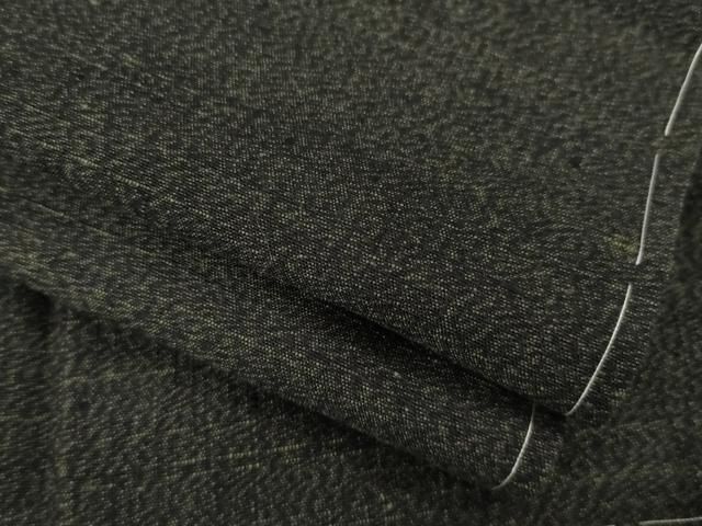 平和屋着物●男性 結城紬 杢 さが美扱い 正絹 AABC4159ck