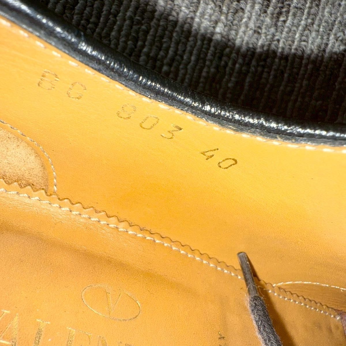  VALENTINO ヴァレンティノ スタッズ ドレスシューズ レザー ビジネスシューズ ドレス ビジネスシューズ ブーツ 革靴