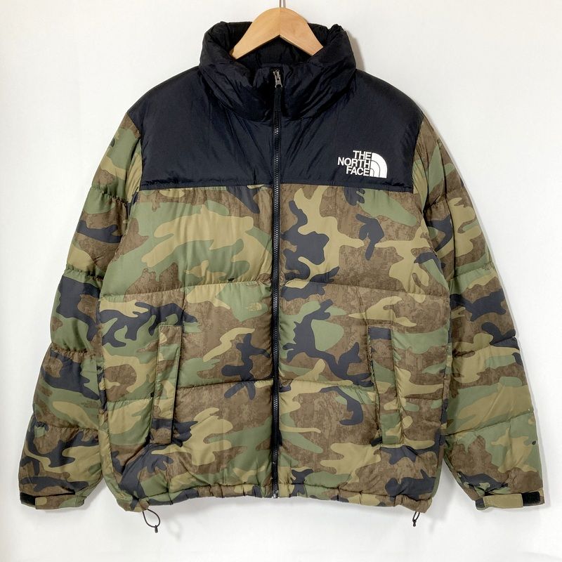 HE NORTH FACE ノースフェイス ダウンジャケット ND92235 カモフラ 