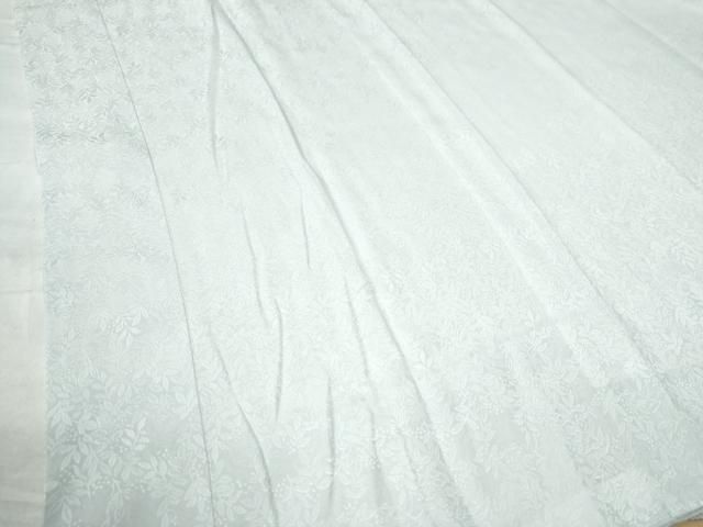 南天地紋 藍白色