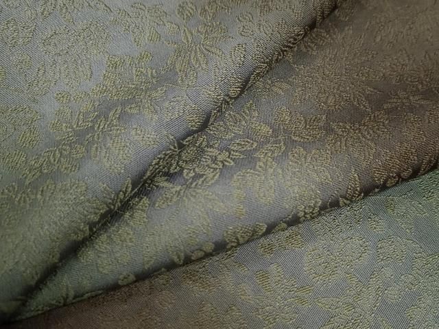 平和屋着物●上質な小紋 草花文 暈し染め 正絹 CAAZ3023yc