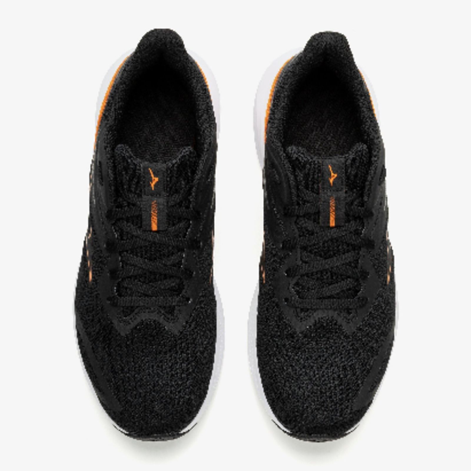 ミズノ MIZUNO ランニングシューズ エナジーランナーズ WIDE ブラック×オレンジ K1GA241212