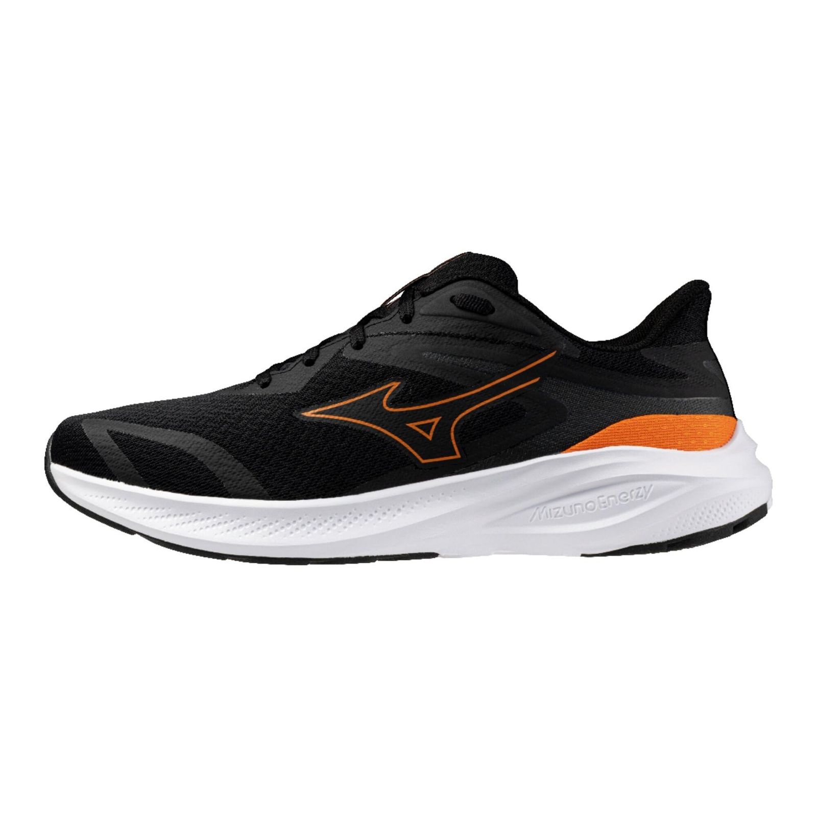 ミズノ MIZUNO ランニングシューズ エナジーランナーズ WIDE ブラック×オレンジ K1GA241212