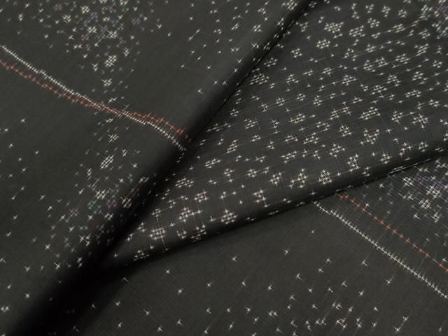 平和屋着物●本場大島紬 9マルキ 吉祥文 ロング丈 正絹 CAAZ3039yc