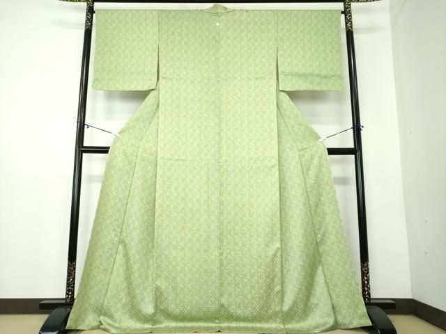 平和屋着物 上質な小紋 草花文 正絹 DAAY1701ps