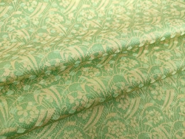 平和屋着物●上質な小紋 草花文 正絹 ♥ DAAY1701ps