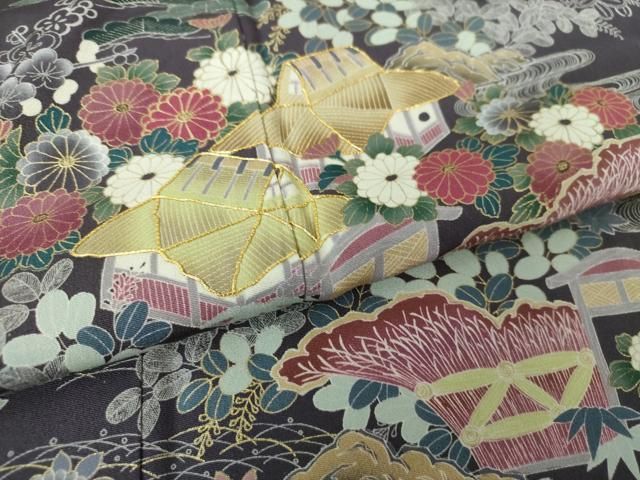 平和屋着物 色留訪問着