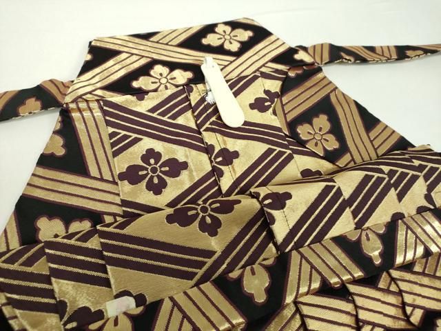  平和屋着物 男性 馬乗袴 舞台衣装 花菱文 金糸 ps 袴 着物 浴衣