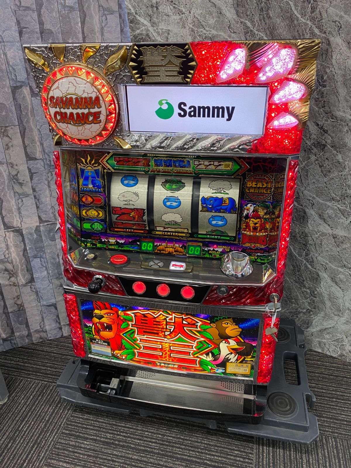 獣王王者の帰還パチスロ実機 獣王 王者の帰還 パチスロ実機