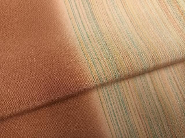 平和屋着物●長襦袢 無双仕立て 間道 半衿刺繍 正絹 AABC6019ph MERCADOAVALIA_COM_BR