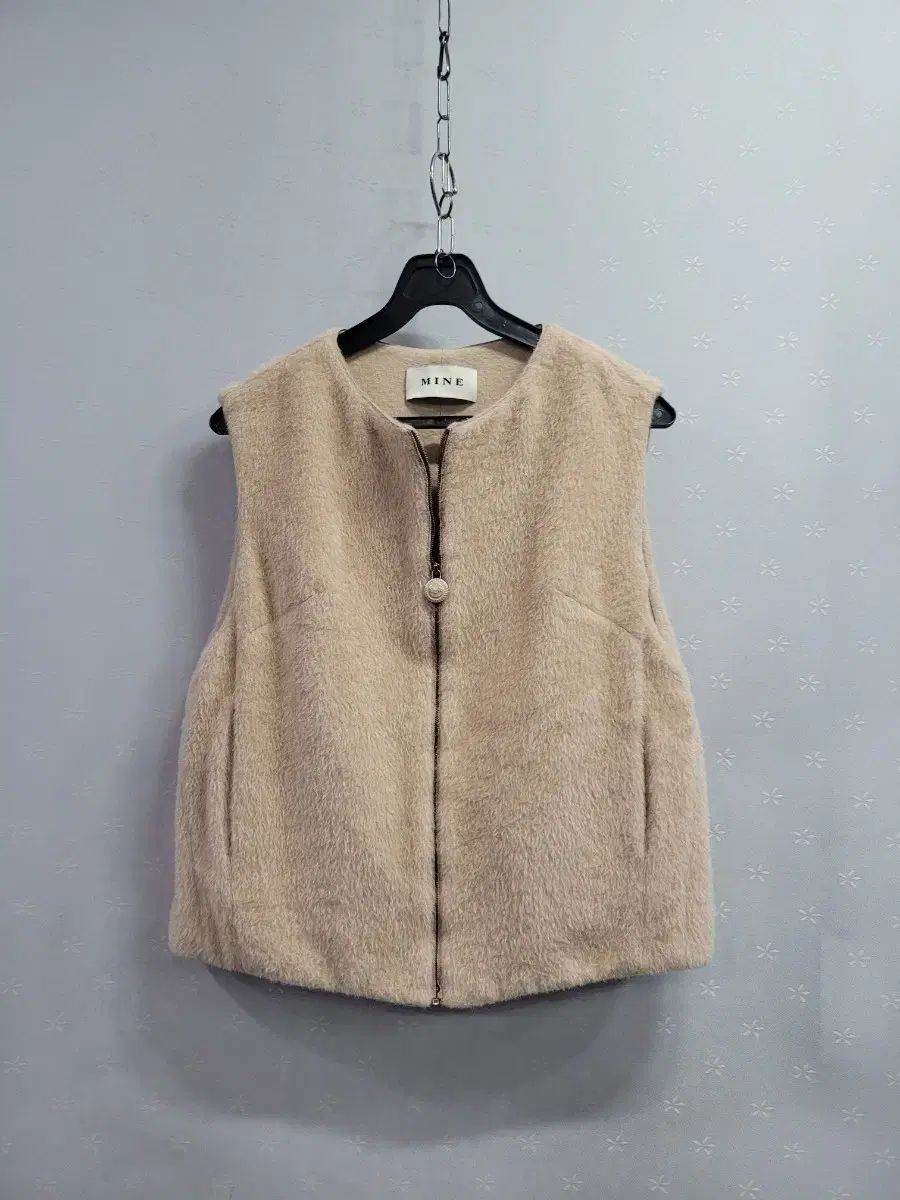 MINE マイン アルパカ ウール ベスト