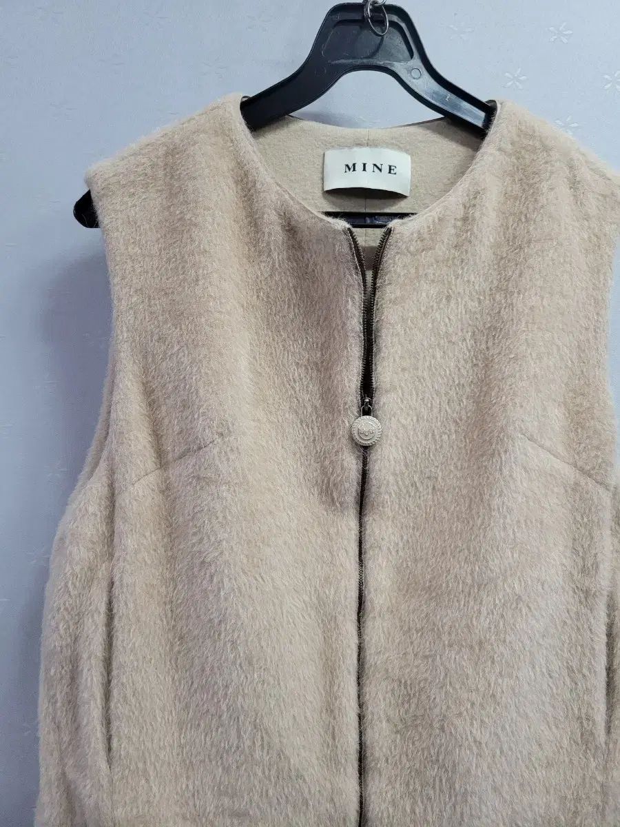 MINE マイン アルパカ ウール ベスト