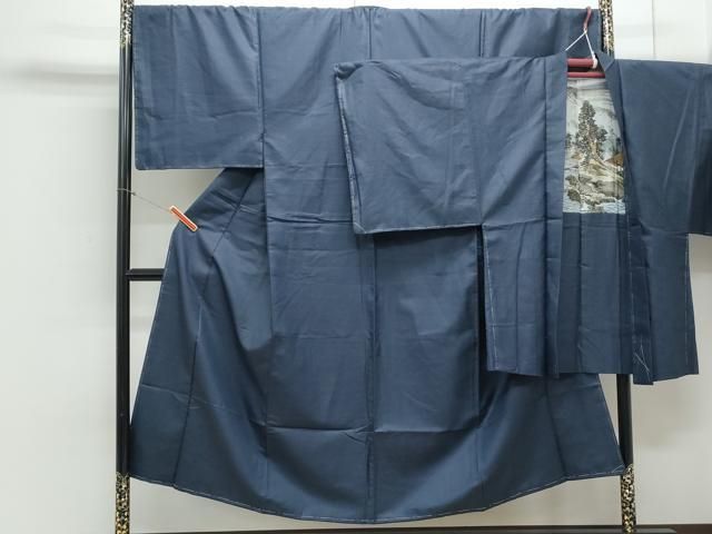 平和屋着物●男性 紬 アンサンブル 100亀甲 正絹 CAAY9569th