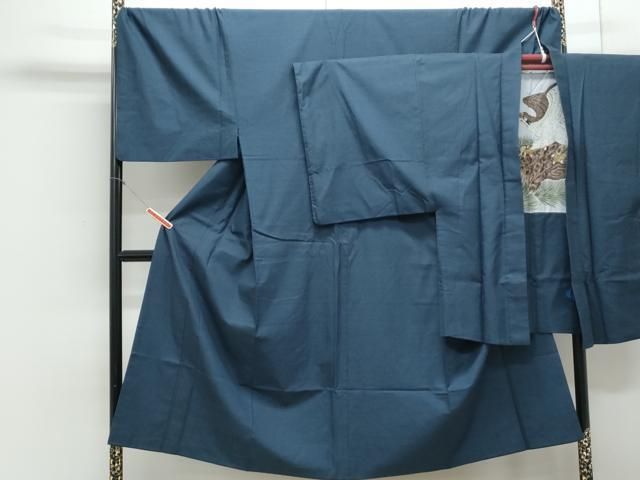 平和屋着物●男性 紬 アンサンブル 110亀甲 正絹 CAAY9570th