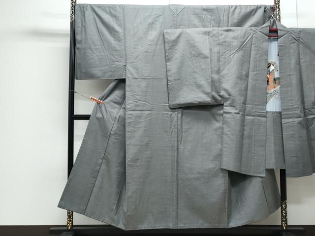 平和屋着物●男性 紬 アンサンブル 100亀甲 正絹 CAAY9591th