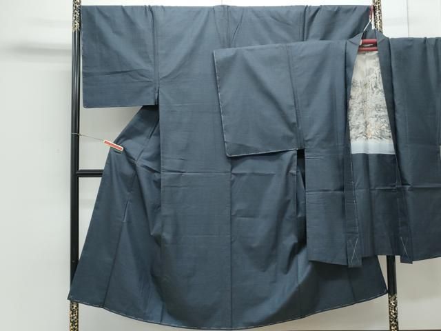 平和屋着物●男性 本場大島紬 アンサンブル 100亀甲 総詰め 正絹 CAAY9592th