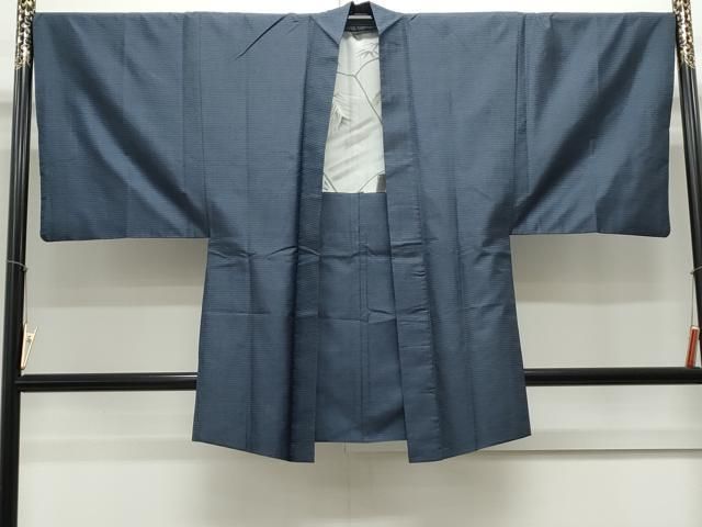 平和屋着物○男性 本場大島紬 アンサンブル 100亀甲 総詰め 正絹 逸品  