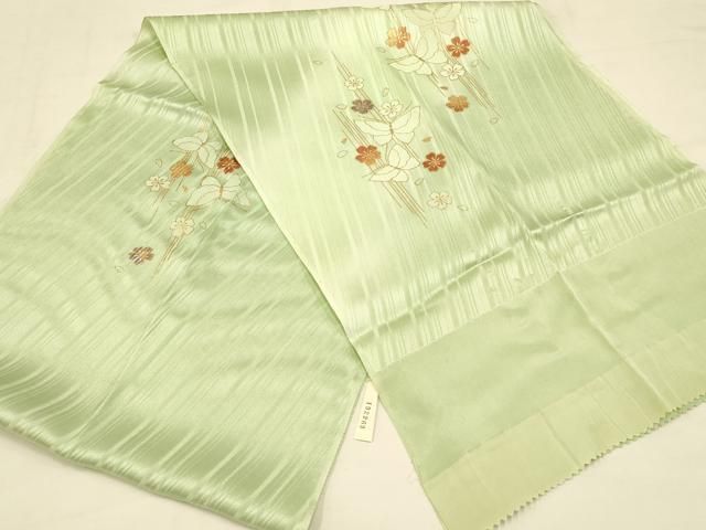 平和屋本店 和装小物 帯締め 帯揚げセット 笹浪組 舞蝶花文 暈し染め 金糸 金彩 AABC4272ay