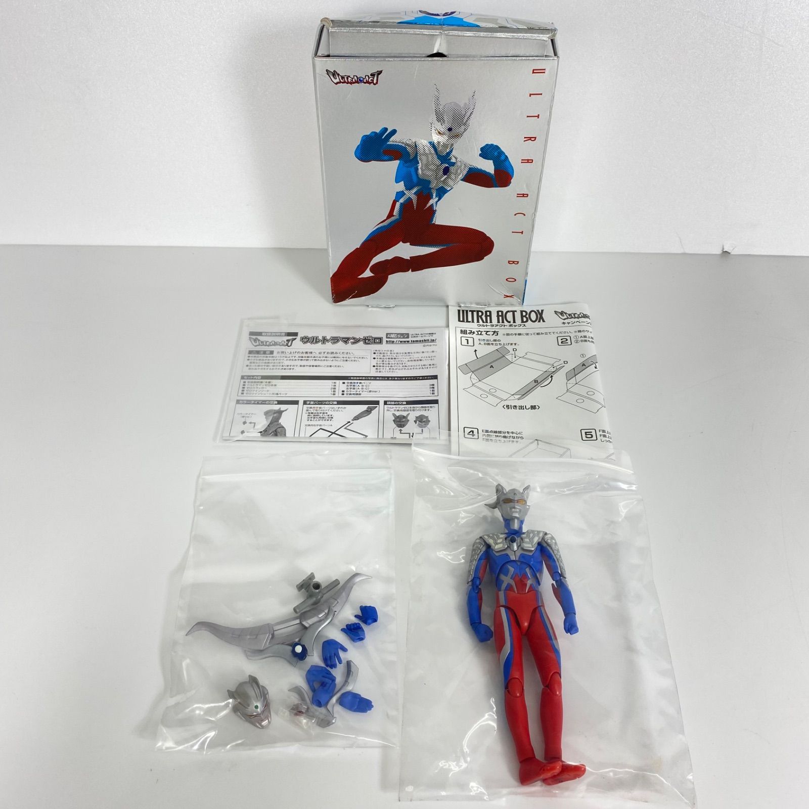 バンダイ ULTRA-ACT ウルトラマンゼロ 可動フィギュア 特撮ヒーロー 円谷プロ アクションフィギュア