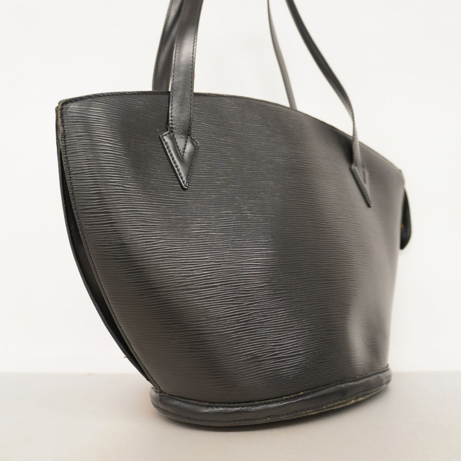 【極美品】ルイヴィトン　エピ　サンジャック　M52262　ハンドバッグ　ノワール 極美品】ルイヴィトンエピサンジャックM52262ハンドバッグノワール