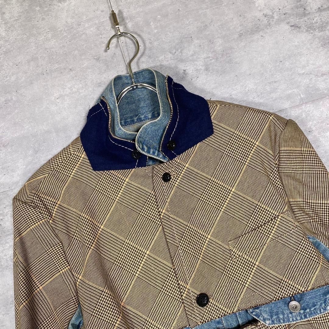 sacai』サカイ (2) テーラード ドッキング デニムジャケット - メルカリ