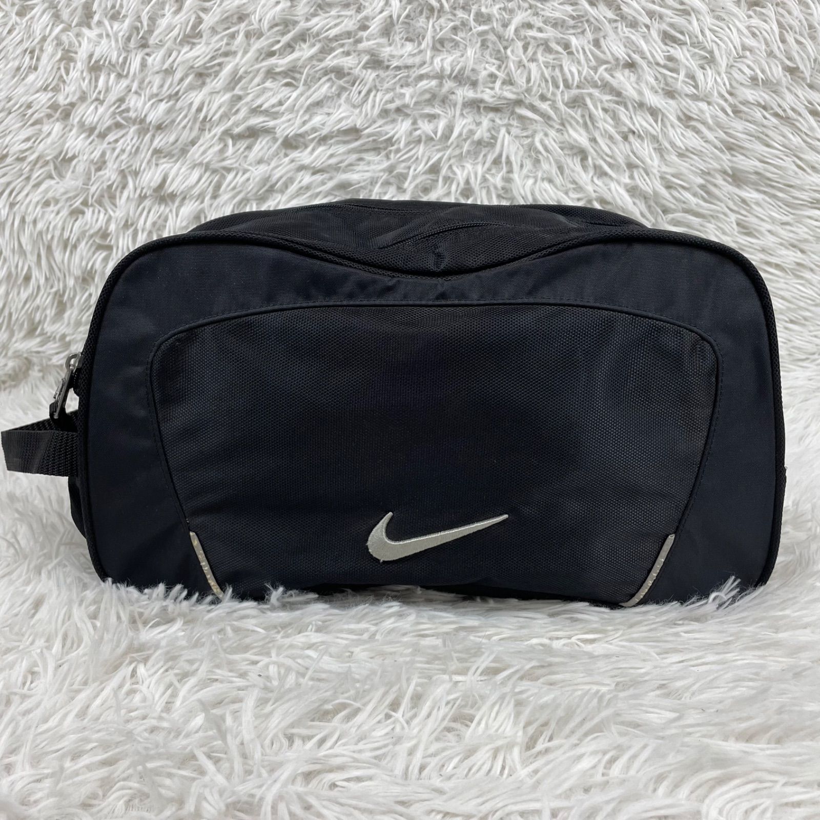 NIKE ナイキ シューズケース ダブルファスナー ブラック 靴収納