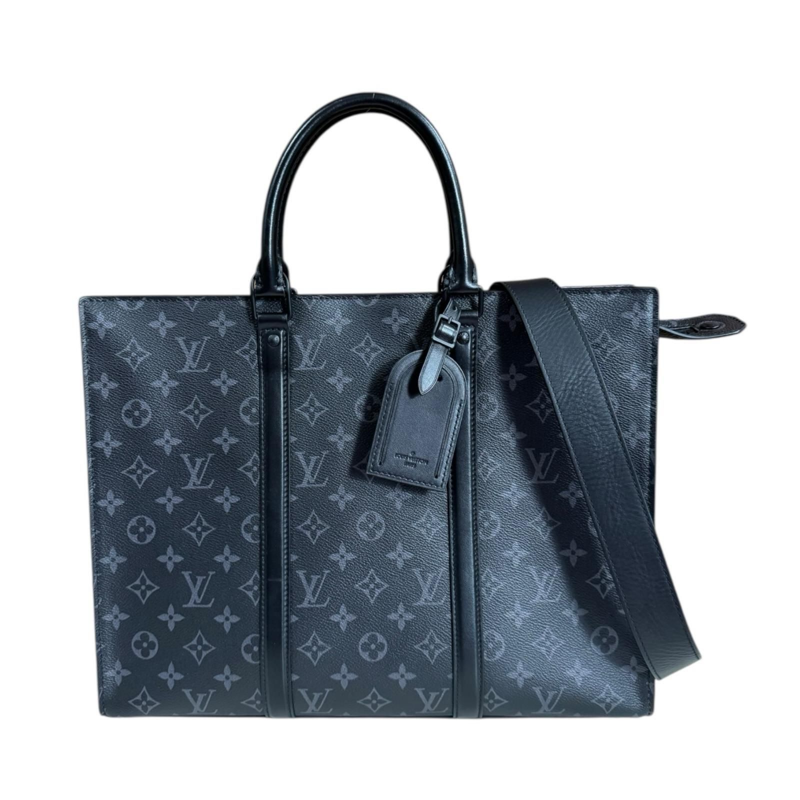 ルイヴィトン サックプラ ホリゾンタル ジップ モノグラムエクリプス ショルダーバッグ モノグラムエクリプス M45265 ブラック メンズ LOUIS VUITTON ルイヴィトン ルイ ヴィトン