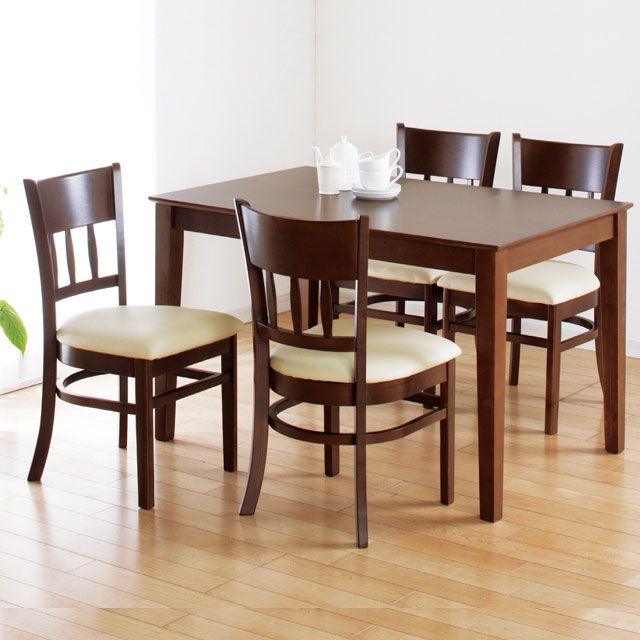 天然木ダイニングシリーズ ダイニング5点セット MARWIL-DEMENAGEMENTS_CH