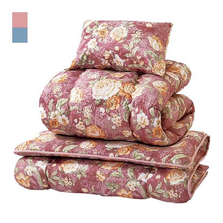 布団セット 防ダニ 抗菌 防臭加工 ボリューム 組布団 7点セット 掛布団 敷布団 枕 布団カバー シーツ 枕カバー 日本製