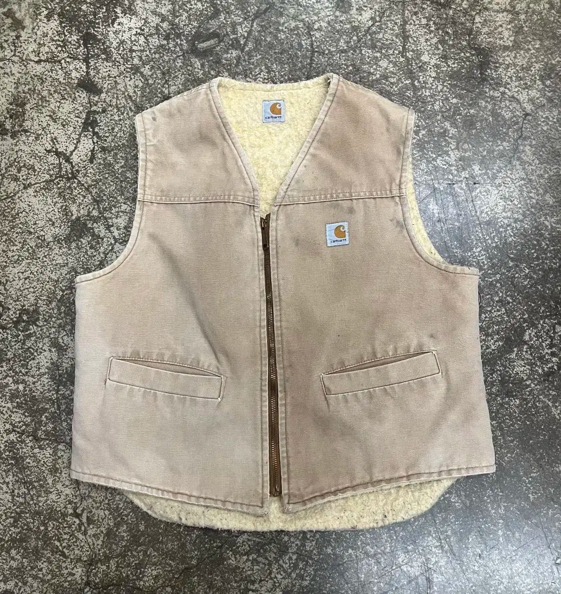 80s カーハート サンドストーン ベスト
