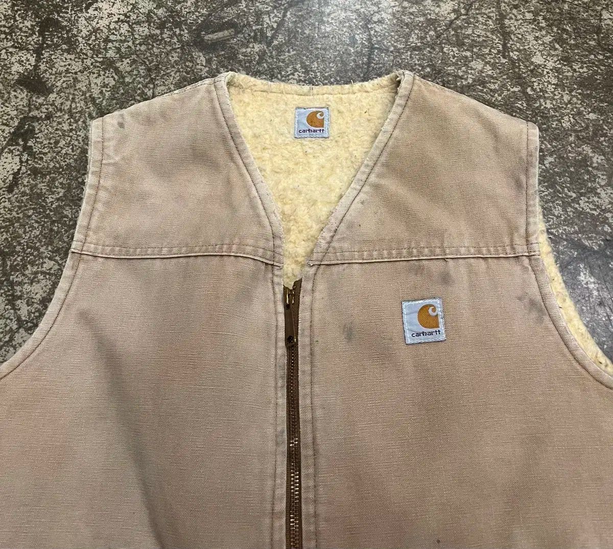80s カーハート サンドストーン ベスト