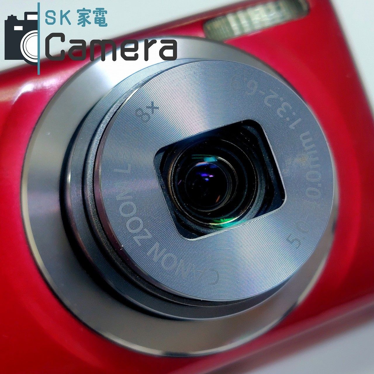 Canon IXY 150 キャノン イクシー レッド PC2197 コンパクトデジタル 