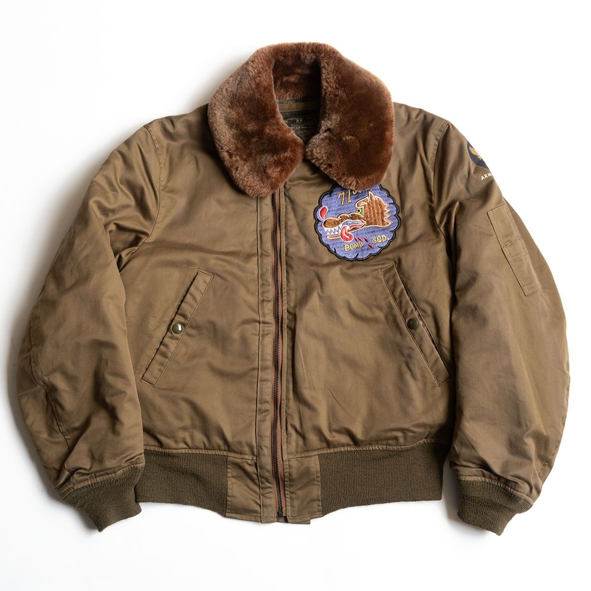 実名復刻 ROUGH WEAR BUZZ RICKSON’S B-15 フライトジャケット 38 フライト ジャケット バズリクソンズ 25101008