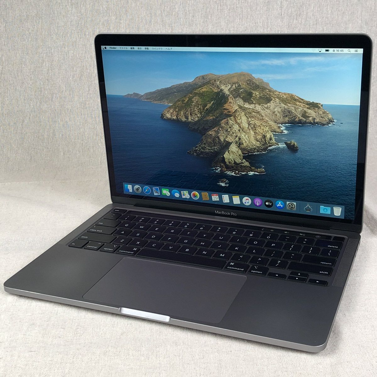 ◆ジャンク品 本体のみ◆Apple MacBook Pro 13インチ 2020 Thunderbolt 3ポート x 4 i5 16GB 512GB 画面表示色異常 A2251 EMC3348 MB-JUNK-251707 352146