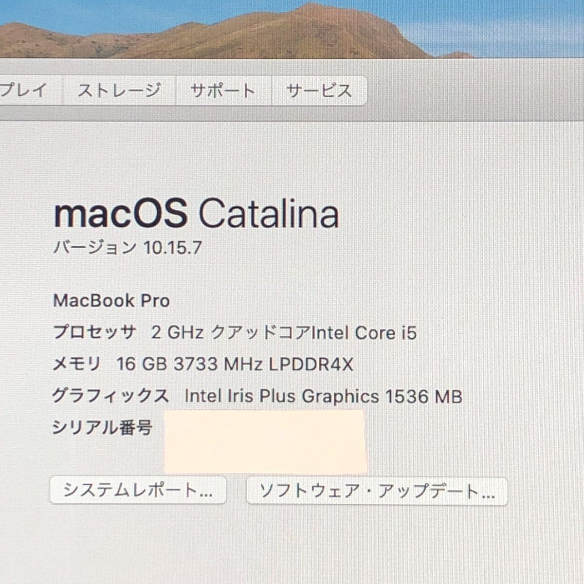 ◆ジャンク品 本体のみ◆Apple MacBook Pro 13インチ 2020 Thunderbolt 3ポート x 4 i5 16GB 512GB 画面表示色異常 A2251 EMC3348|MB-JUNK-251707 352146