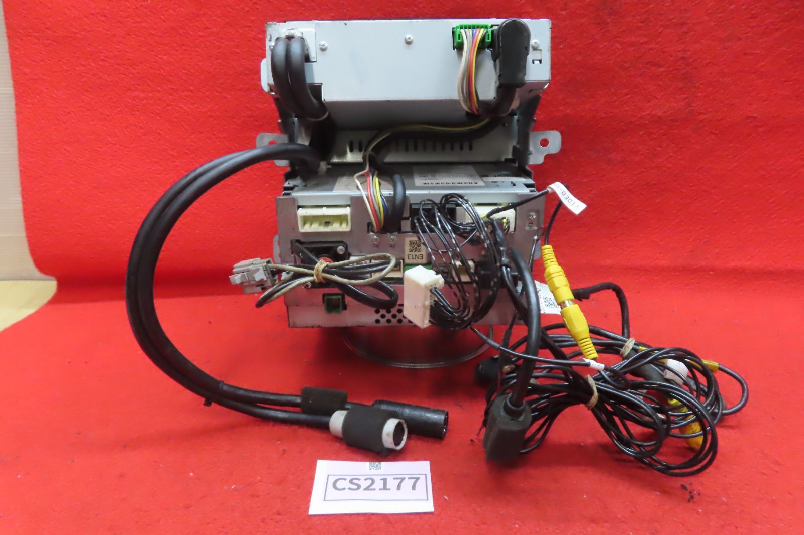 CS2177 付 スバル純正 レガシィ BM9 BR9 EF-13801-B FXHA12 JPGF2 ナビユニット 取り外すまで正常稼働 LAWEED_CL