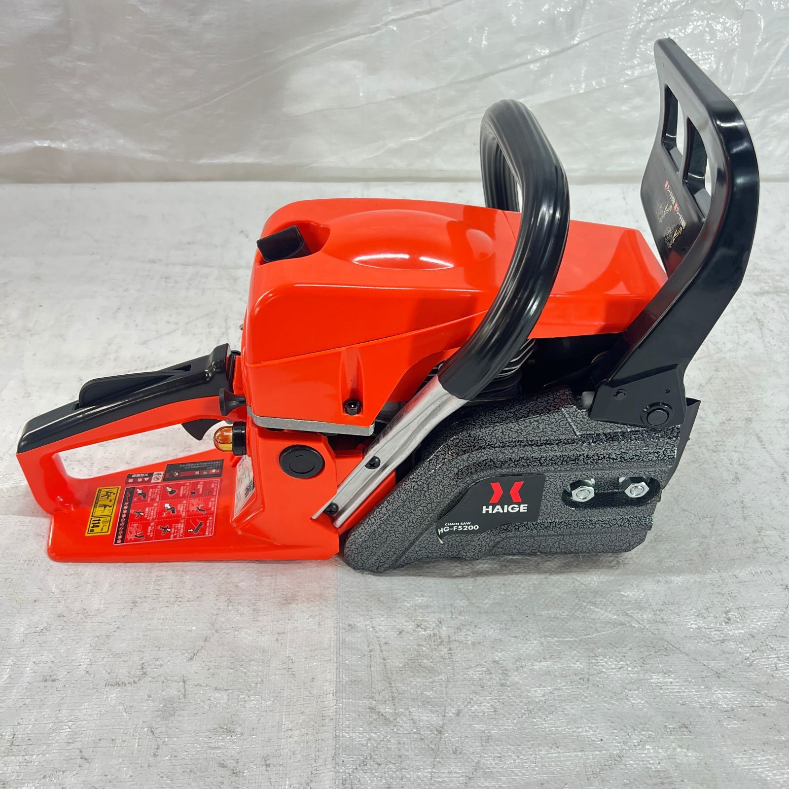 未使用品】【展示品】チェーンソー 20インチ（50cm）エンジン式 52cc 2 