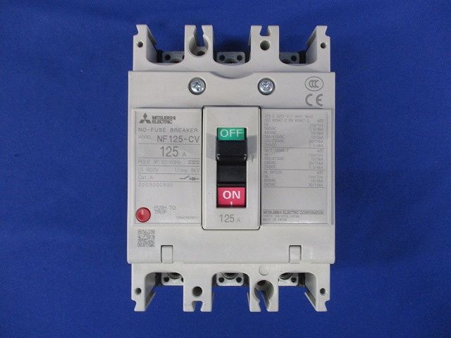 ノーヒューズ遮断器 125A