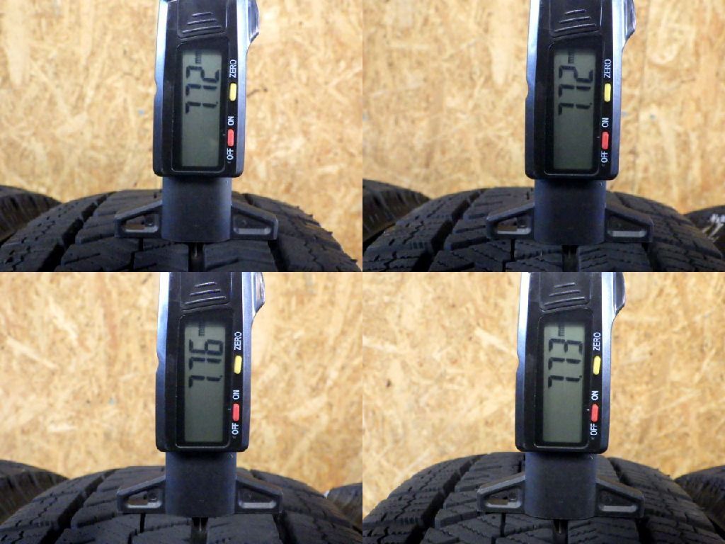 SP926 送料無料●2025年製造 約8部山●BS BLIZZAK VRX2●165|55R15●4本